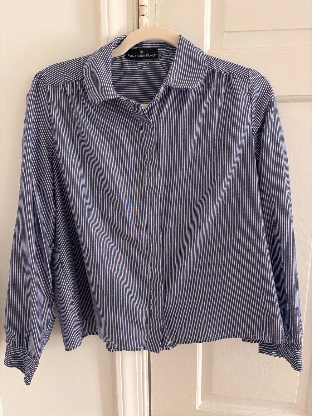 Tuckernuck | Pomander Place Blue and White Striped Button-Down Shirt
